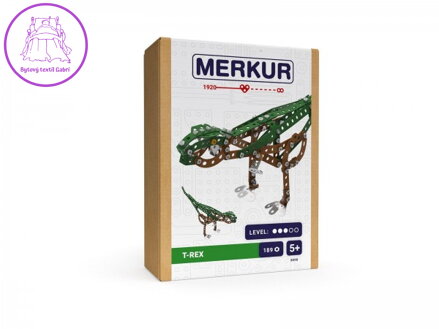 Stavebnice MERKUR T-Rex 189ks v krabici 13x18x5cm