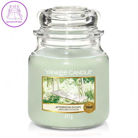 Svíčka Yankee Candle - Afternoon Escape, střední