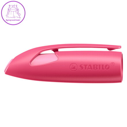 Uzáver pre ergonomické školské plniace pero STABILO, ružový