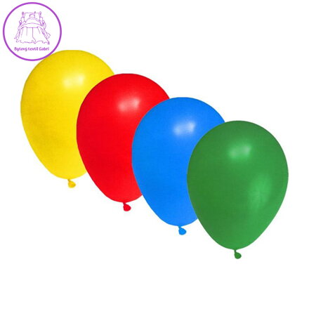Balón M 25 cm, barevný mix / 20 ks /