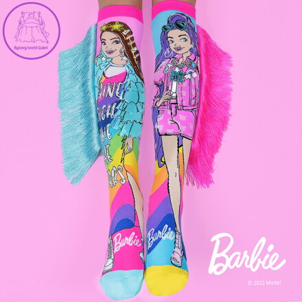 Podkolenky dětské / dospělý - Barbie Extra Fashionista