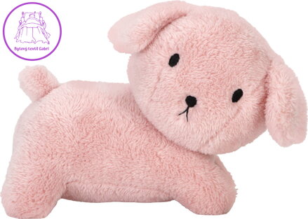 LITTLE DUTCH PLYŠ Pejsek Snuffie Fluffy Pink 25cm růžový pro miminko