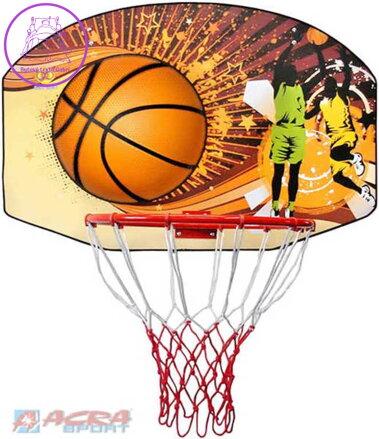 ACRA Deska basketbalová na košíkovou 90 x 60 cm