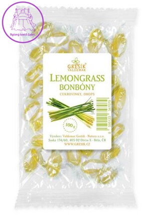 Grešík Lemongrass bonbóny 100 g