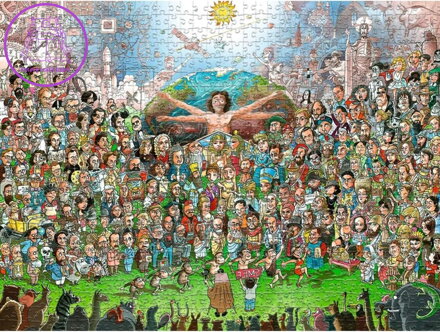 HEYE Puzzle Legendy všech dob 1500 dílků