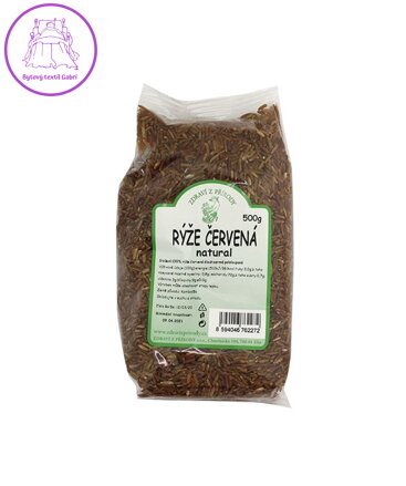 Rýže červená natural 500g ZP 2922