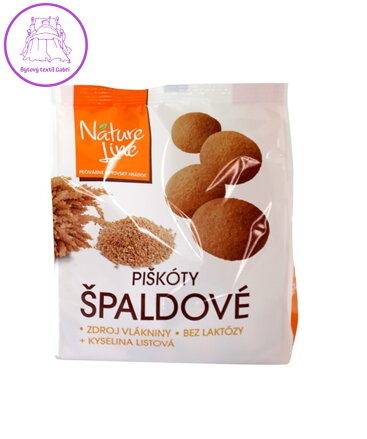 Piškoty špaldové 120g PLH 3254