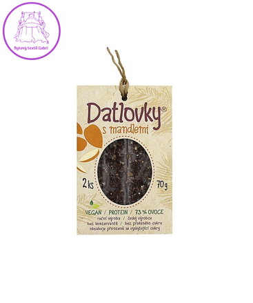 Datlovky s mandlemi 70g 1256