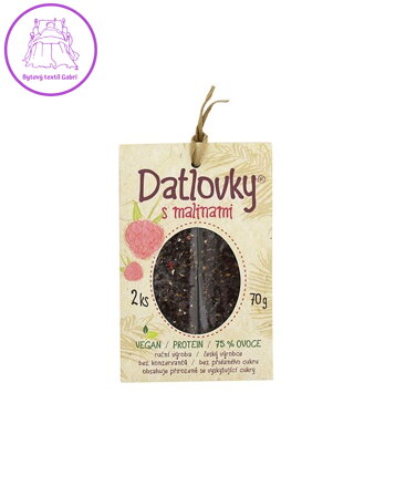 Datlovky s malinami 70g 1255