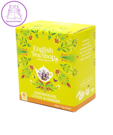 English Tea Shop - Citronová tráva, zázvor a citrusy BIO 8x1,6g 5044