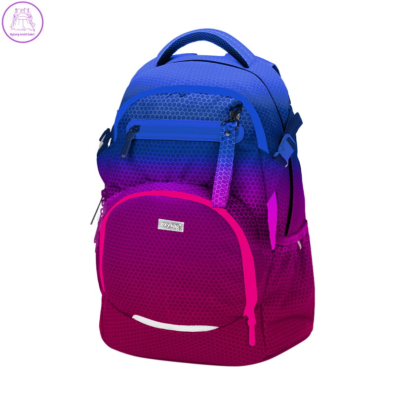 Školní batoh OXY Ombre Purple- blue