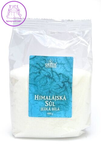 Grešík Sůl Himalájská jedlá bílá 600 g