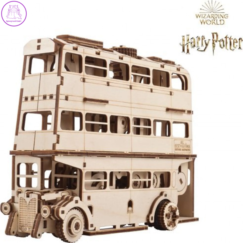 UGEARS 3D puzzle Harry Potter: Záchranný kouzelnický autobus 268 dílků