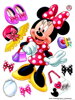 Samolepící dekorace dětská Disney Minnie - DK 1703-2022