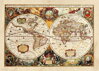 Vliesová fototapeta 160x110cm - FTNM 2630 Historická mapa
