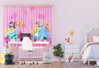 Dětské dekorační závěsy s potiskem 180x160cm - Disney Princezny 4378