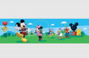 Samolepící bordura do dětského pokoje Disney Mickey - WBD 8079