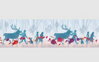 Samolepící bordura do dětského pokoje Disney Frozen - WBD 8160