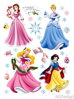 Samolepící dekorace dětská Disney Princezny - DK 888-2022
