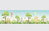 Samolepící bordura do dětského pokoje Medvídek - WB927 - 006