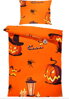 Povlečení z moderního materiálu Interlock fototisk 3D efekt - Halloweenský vzor 1