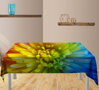 Ubrus s efektem 3D - Duhový květ více rozměrů