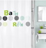Koupelnový textilní závěs Bathroom 180x200cm mint 2022