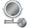Kosmetické zrcadlo s LED Lumi Mirror stříbrné 2024