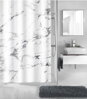 Koupelnový textilní závěs Marble 180x200cm antrazit ( více rozměrů ) 2022