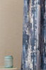 Metrážový závěs zatemňovací Dim out šíře 150cm Mad-London 38 modrý