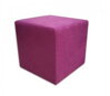  Taburet kostka tkanina  Suedine fialová 77 - více barev