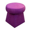 Taburet hříbek tkanina Suedine fialová - více barev