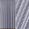 Metrážové záclony žakárové se vzorem W-Puntíky 628084 ( více rozměrů )