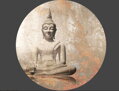 Vliesová fototapeta 140x140cm -  CR 3302 Budha