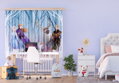 Dětské dekorační závěsy s potiskem 180x160cm - Disney Ledové království 4376
