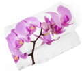 Fleecová fotodeka - Růžová orchidej více rozměrů