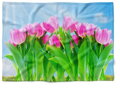 Fleecová fotodeka - Tulipány více rozměrů 