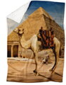 Fleecová fotodeka - Velbloud u pyramidy více rozměrů