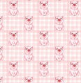 Zatemňovací závěsy black out efekt 2x130x250cm - Pig ( prasátka )