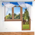 Moderní draperie 500x160cm Fir-Lada 22-1 ( více barev )