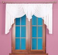 Draperie z mačkaného voálu 300x100cm Fir-N23 ( mnoho barev )