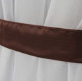 Voálové kokony s krajkou 100x250cm-2x Fir-S130 ( více barev )
