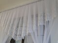 Voálová záclona s krajkou 400x150cm Fir-S144
