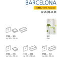 Koupelnový textilní závěs Barcelona 180x200cm ( více rozměrů ) 2024