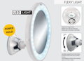 Kosmetické zrcadlo s Led osvětlením bílé - Flexy Light 2024