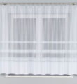  Metrážové záclony žakárové bílé Gabri-043101 ( více rozměrů )