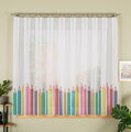 Metrážový dětský tištěný voál výška 157cm Gabri-D00450 Pastelky
