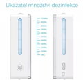 Bezdotykový dávkovač dezinfekce iNANO 1000 ml s měřením teploty černý