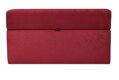  Taburet s úložným prostorem 75x40x42cm tkanina Suedine bordo 09 - více barev