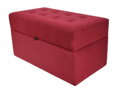  Taburet s úložným prostorem 75x40x42cm tkanina Suedine bordo 09 - více barev